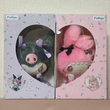 LiccA x My Melody Kuromi 봉제 인형 2세트