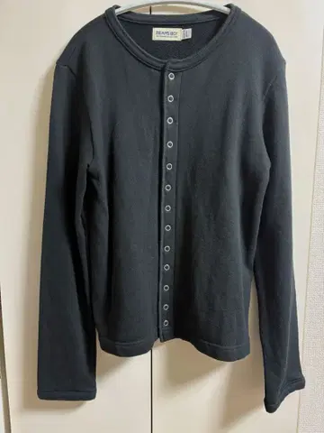 BEAMS BOY 빔즈 보이 도트 가디건 블랙 일본제