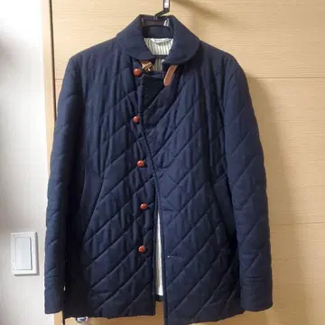 에디피스 네이비 퀼팅 자켓 38