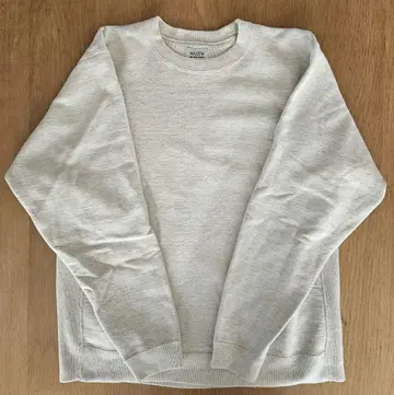 WASEW TOUGHT BRAIDED 맨투맨 SHIRT