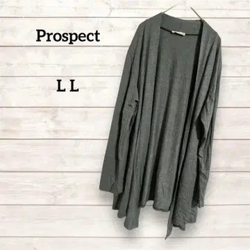 그레이 롱 가디건 [ LL ] [ Prospect ] 정가 9000엔