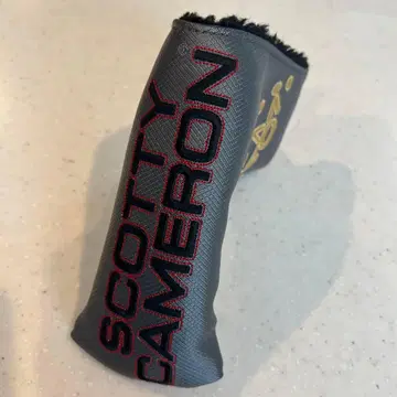 SCOTTY CAMERON 퍼터용 골프헤드커버 그레이