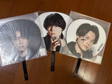 SixTONES 마츠무라 호쿠토 멋진 부채 3장 세트 RoughXXX