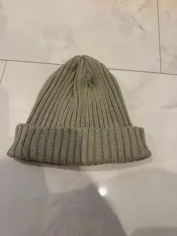 KIJIMA TAKAYUKI 니트 모자 베이지