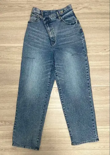 COCODEAL 리메이크 허리 슬릿 스트레치 데님 봄/여름 데님