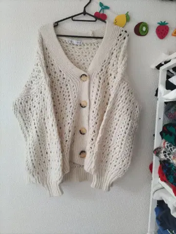 ZARA 케이블 니트 가디건 사이즈 S