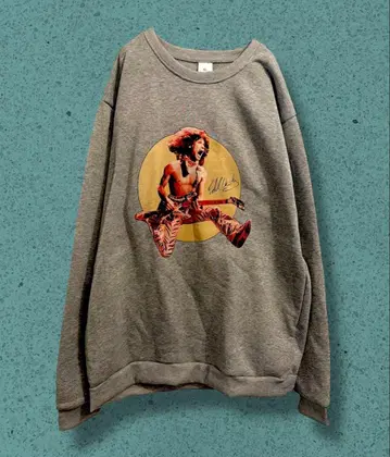 [ 초레어 ] 에드워드 반 헤일런 트레이닝복 XL 그레이