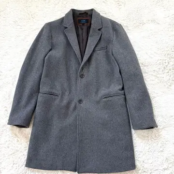 GGD 그레이 체스터 코트 울 혼방 X L 사이즈