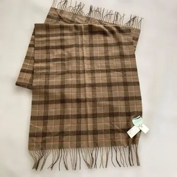 miel 미엘 워셔블 캐시미어 대형 스톨 머플러 체크