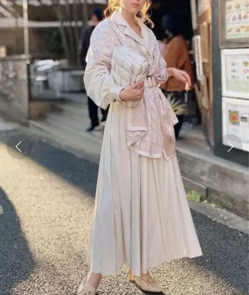 eimy istore 에이미 스카프 롱 코트