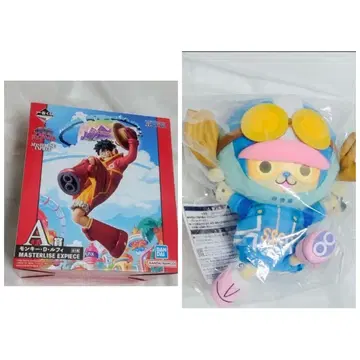 원피스 제일복권 미래섬 에그헤드 루피 피규어 봉제 인형