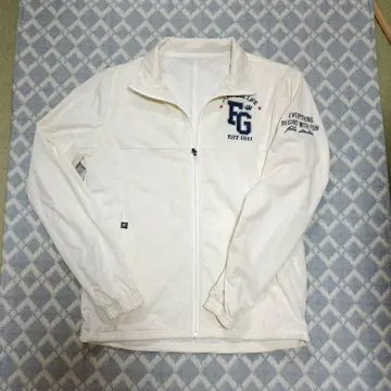 FILA 화이트 집업 자켓