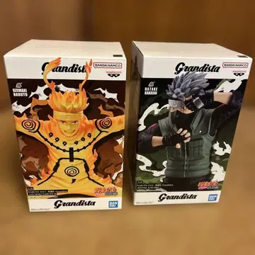 NARUTO 돌풍전 Grandista 피규어 나루토 & 카카시 2체 세트