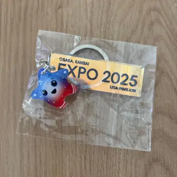 오사카 간사이 엑스포 미국관 스파크 키링 미개봉 새상품