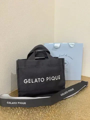 GELATO PIQUE 블랙 숄더백