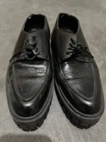 블랙 가죽 드레스 슈즈 ZARA 사이즈 42