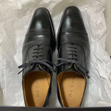 REGAL 비즈니스 슈즈 블랙 25cm