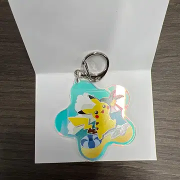 피카츄 아크릴 키링 별 모양