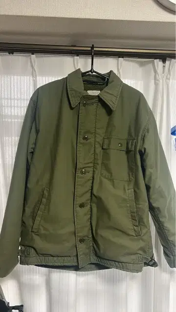 밀리터리 A2 덱 자켓 80s 구제 의류