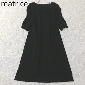 마토리체 롱 원피스 퍼프 슬리브 A라인 포멀 결혼식 고급