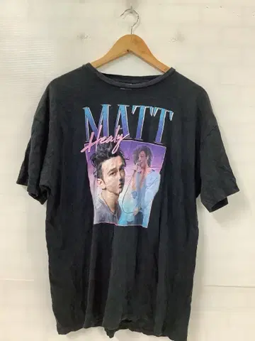 11.13 A998T THE1975 매튜 힐리 티셔츠 밴딩T