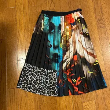 Paul Smith 플리츠 스커트 멀티 컬러