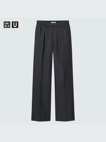 UNIQLO U 울 블렌드 턱 팬츠