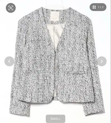 B-MING by BEAMS 트위드 자켓 S 사이즈