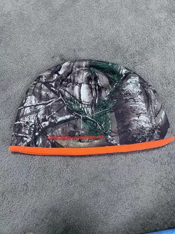 언더아머 리얼트리 니트 모자 플리스 리버서블