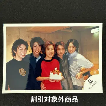 아라시 공식 사진 생일 케이크