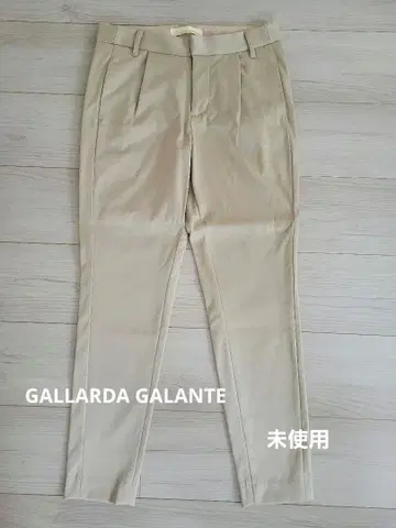 GALLARDA GALANTE 베이지 슬림핏 팬츠