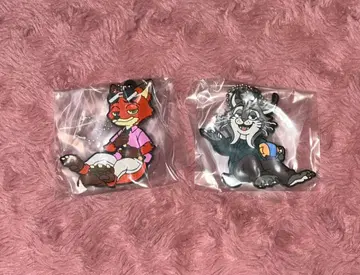 디즈니 주토피아 러버 키링 파우버트 닉