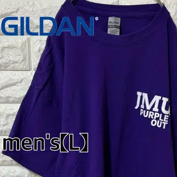 [ GILDAN 길단 ] 오버 사이즈 반팔 T셔츠 [ 남성용 L ] 퍼플