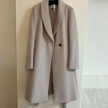 유나이티드 애로우즈 롱 코트 허리 벨트 포함