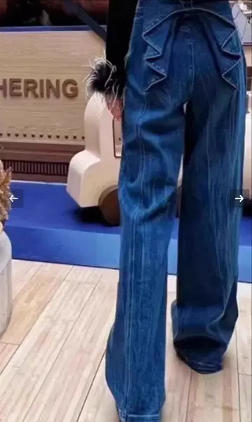 릴리레나 리본 데님 Lilirena 프리 사이즈