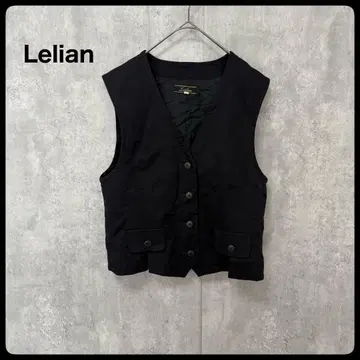 # 레리안 블랙 베스트 상의