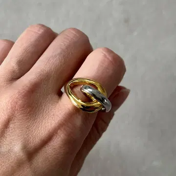 새상품급 soierie 이어커프 반지 2way