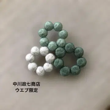 나카가와 마사시치 상점 트리플 오 색의 변화 브로치 웹 한정판