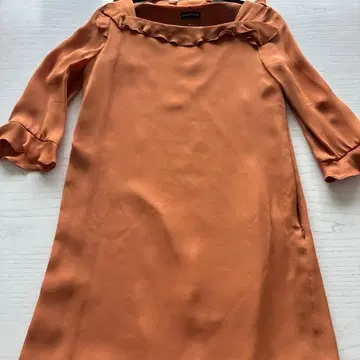 EMPORIO ARMANI 오렌지 컬러 원피스