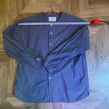 스트라이프 긴팔 셔츠 M 사이즈