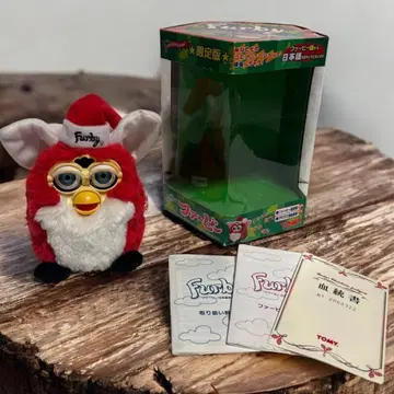 당시 한정판 퍼비 피규어 크리스마스 TOMY 헤이세이 레트로