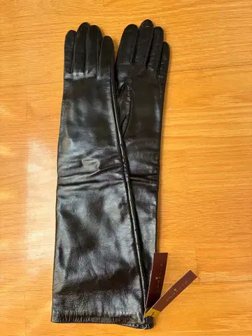 [택 포함 새상품] Agnelle 블랙 롱 그로브