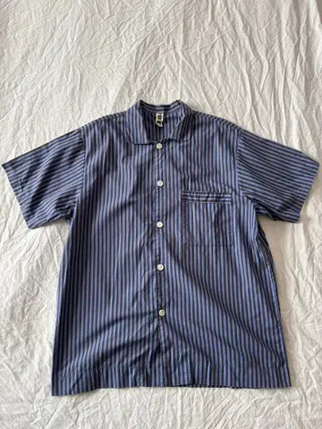 TEKLA 스트라이프 반팔 셔츠 사이즈 M