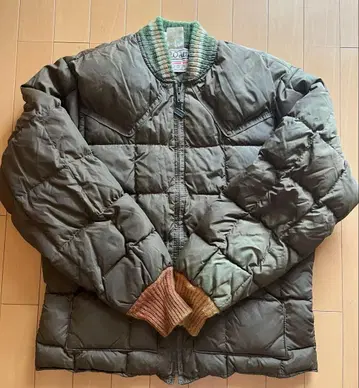 남성용 USA walls 다운 자켓 80s vintage