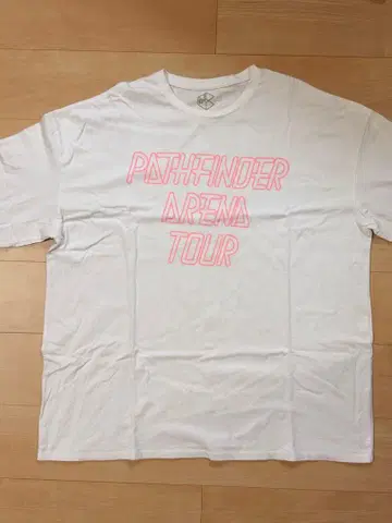 BUMP OF CHICKEN BIG 사이즈 실루엣 T셔츠 화이트