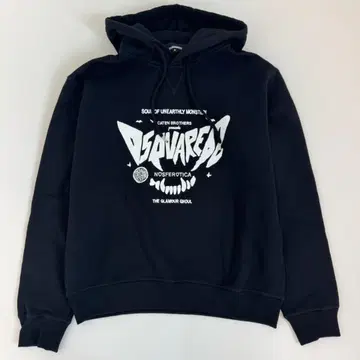 DSQUARED2 디스퀘어드 후드티 M 사이즈 블랙 미사용 새상품