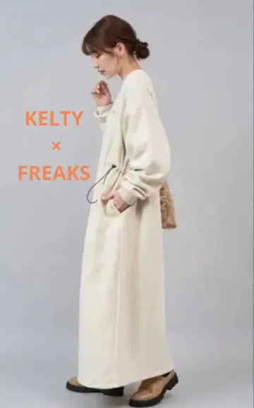 FREAK'S STORE x KELTY 쭈리 허리 드로 코드 원피스