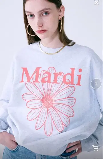 ZOZO 구매 정품 마르디메크르디 트레이닝복 맨투맨