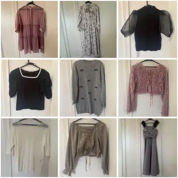 여성용 의류 묶음 판매 GRL ems apresjour