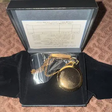 골드 회중시계 케이스 포함